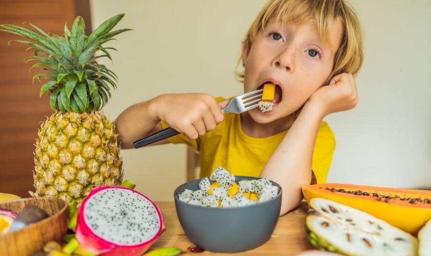healthy snacks for kids teeth